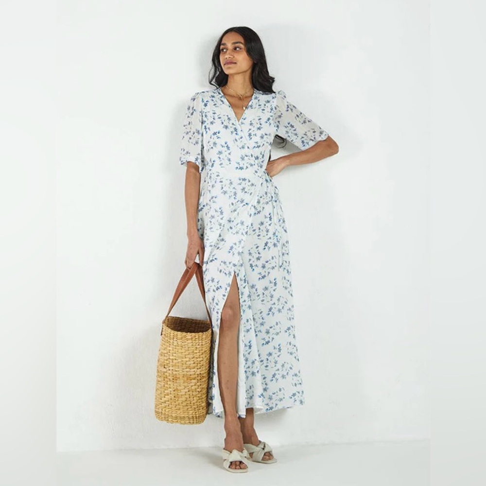 Resitor Summer Rains wrap dress NWT